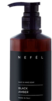 Tečni sapun za lice i ruke NEFÉL BLACK AMBER
